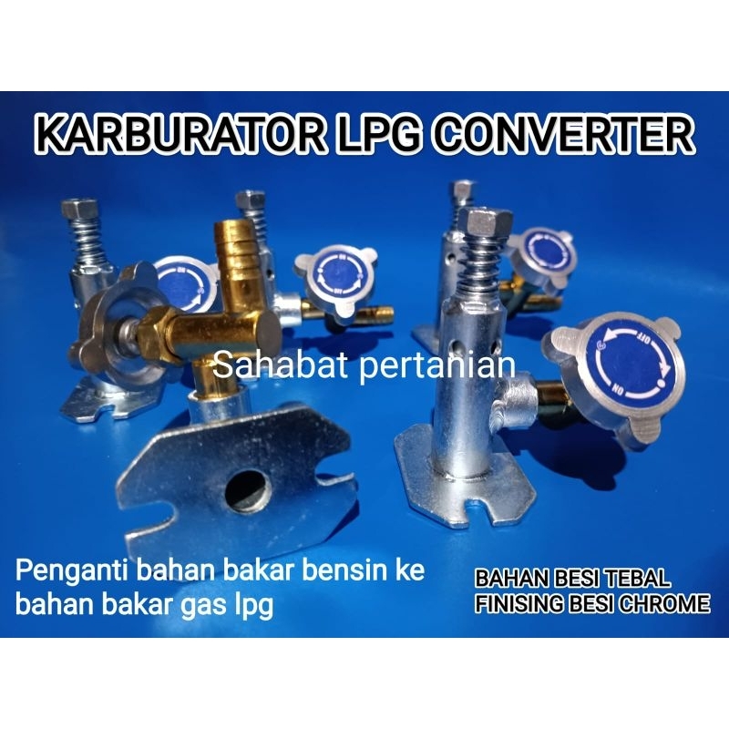 Karburator lpg untuk pompa air /alkon converter bensin ke lpg