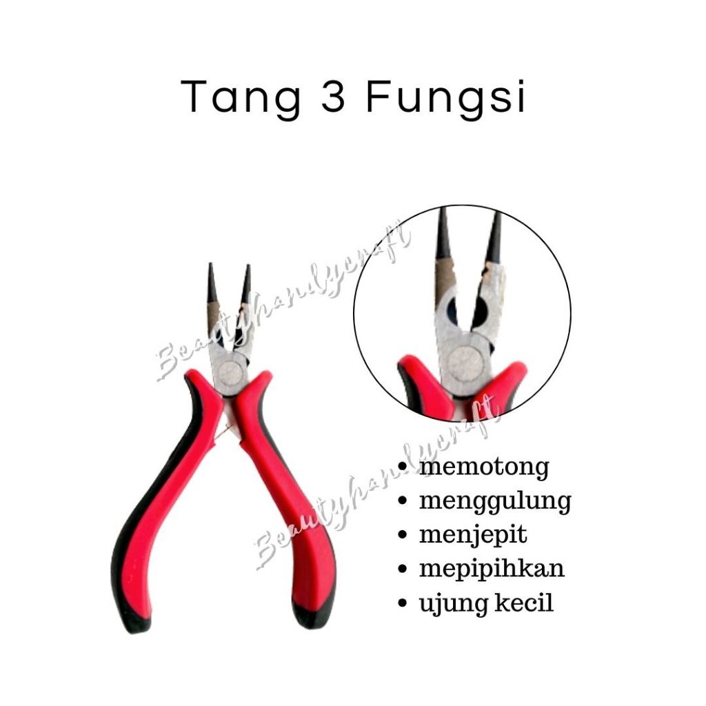 Tang 3 in1 khusus aksess Tang potong jepit putar
