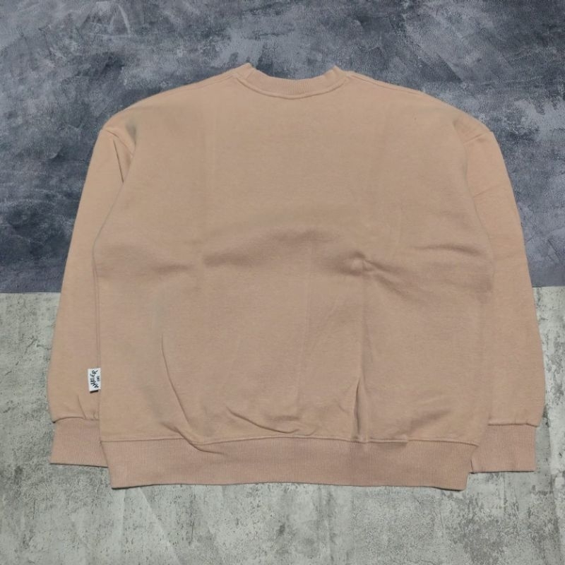 Sweater crewneck ambler thrriling coklat