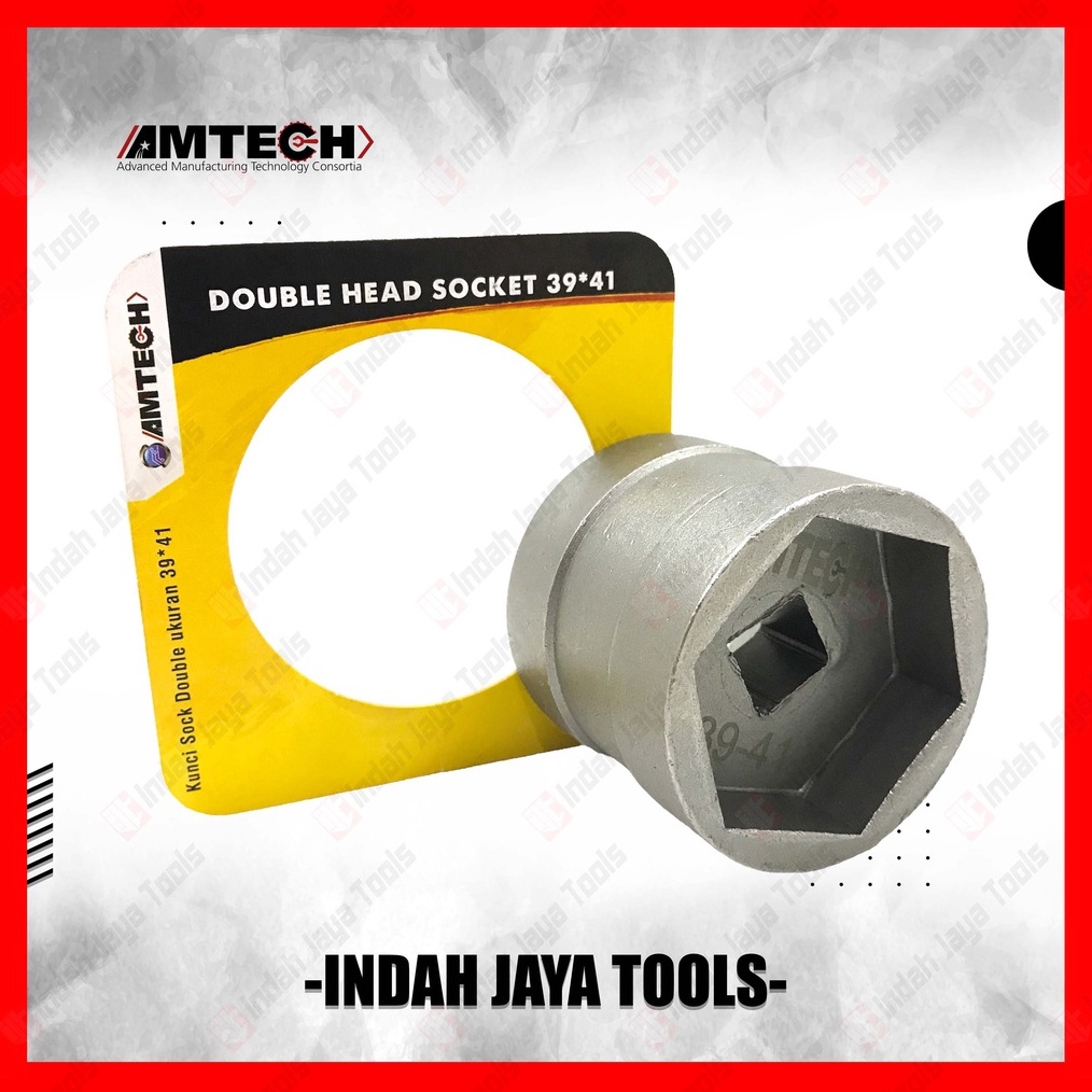 AMTECH VT35244 Doue Socket 39 x 41 mm  Mata Kunci Sock CVT Crown Sok 39x41