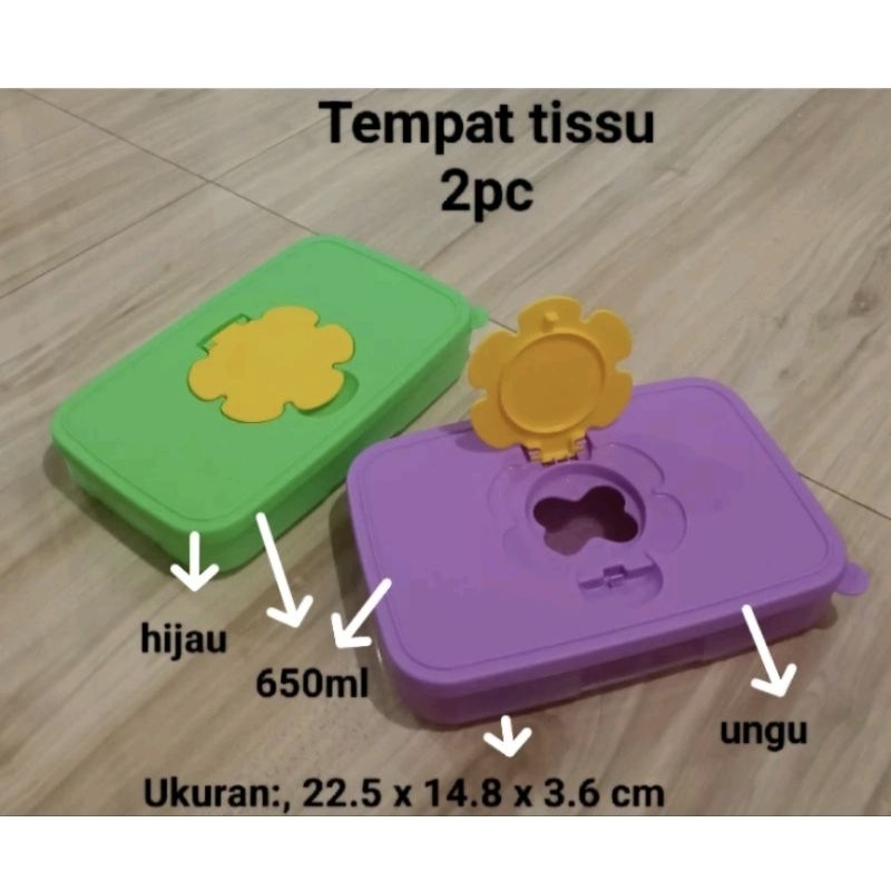 Tissue Box Tupperware