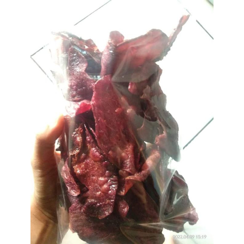 

KRIPIK TELO UNGU 250GR/ KRIPIK UBI UNGU 250gr