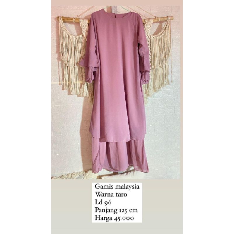 Preloved gamis malaysia