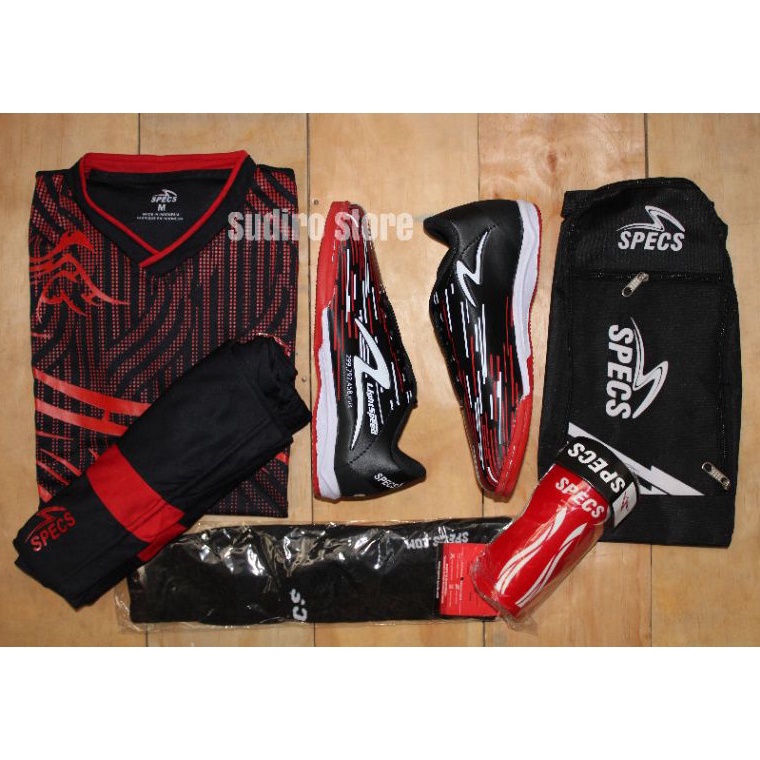 Kejutan Untung SEPATU FUTSAL SPECS ACCELERATOR LIGHTSPEED 3 IN TERBARU Paket Komplit Sepatu Futsal S
