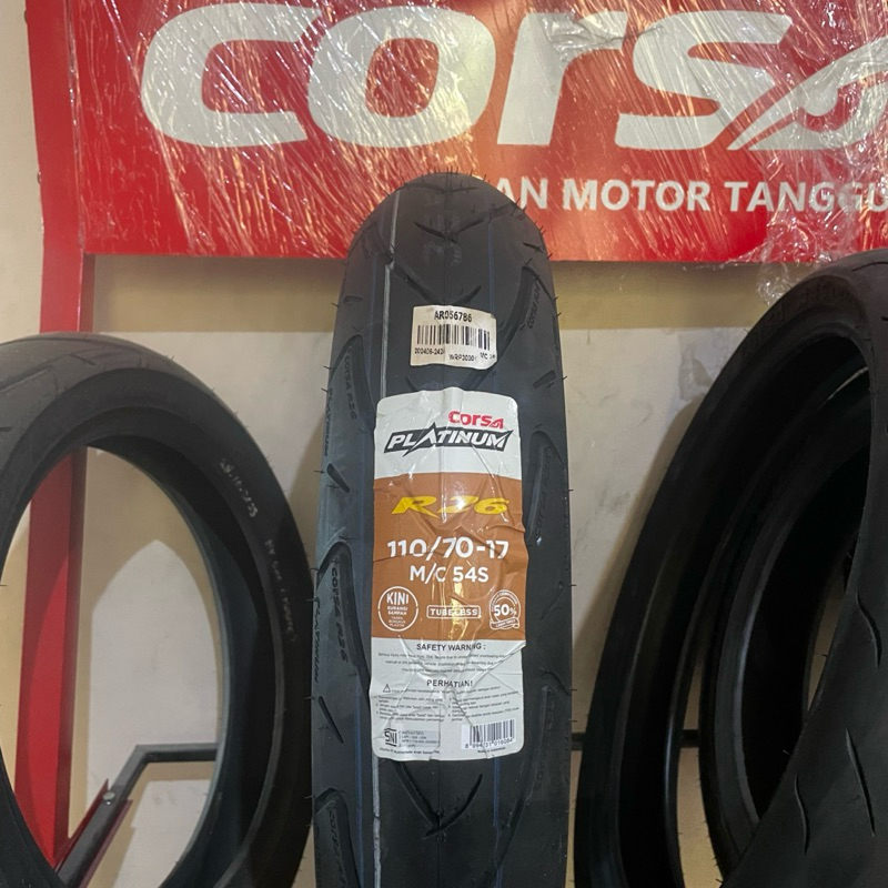 Ban Corsa Platinum R26 Tubeless 110/70-17