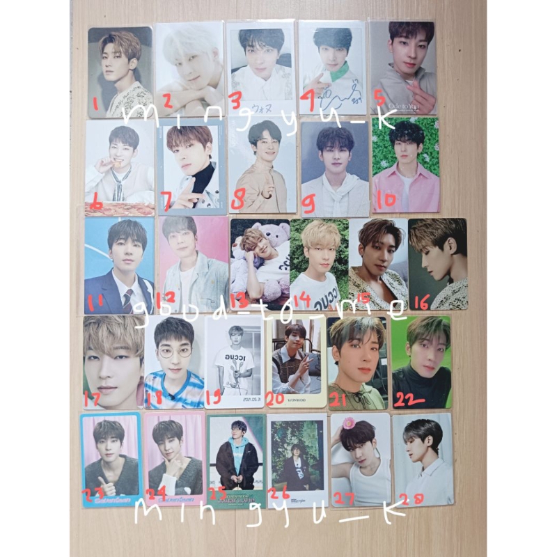 [ READY INA || FREE PC/MERCH OFFICIAL ] SEVENTEEN PC — WONWOO 1 ( TC JAPAN HARU HARE BE THE SUN DICO