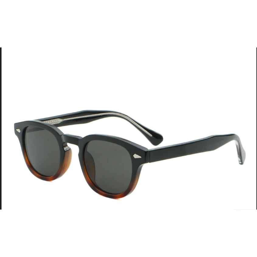 Kacamata Moscot Lemtosh Twotone Black tortoise Black ( Polarized Lens )