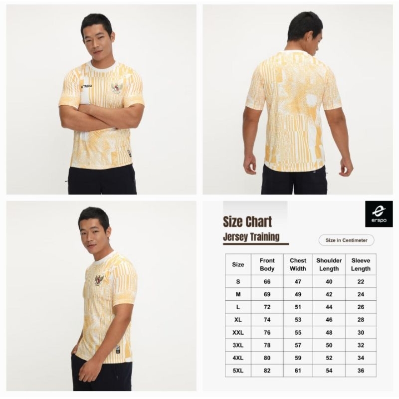 (ERSPO) Indonesia Jersey - Training Erspo - 2024 Original (XL)