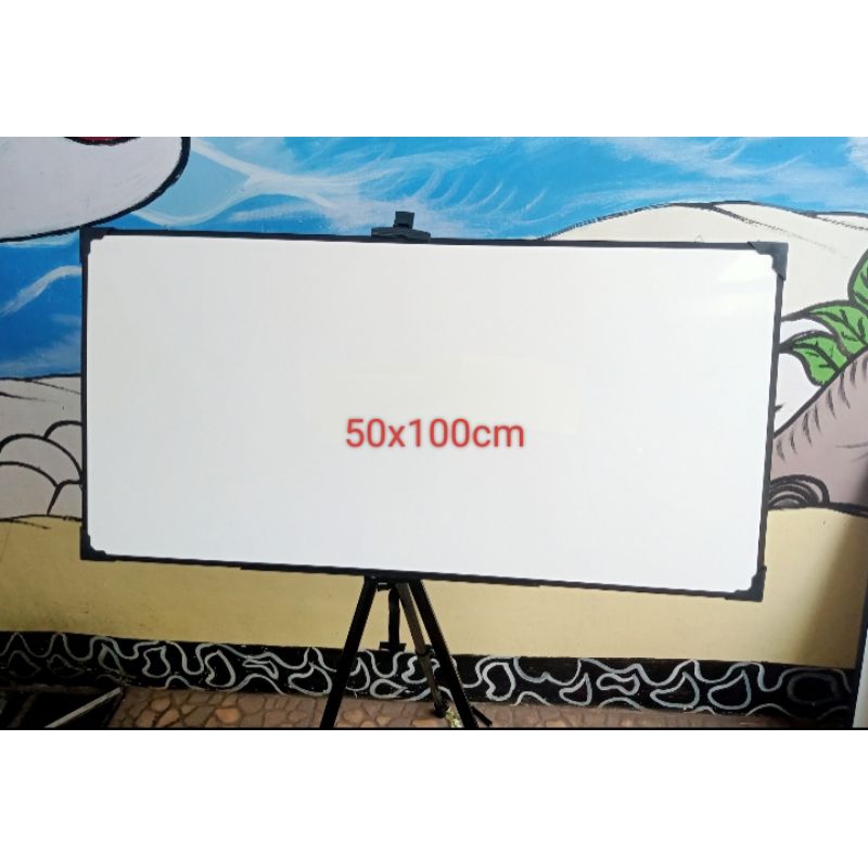 

Papan Tulis/ Whiteboard Kualitas Premium 60x80cm | 50x100cm | 120x80cm