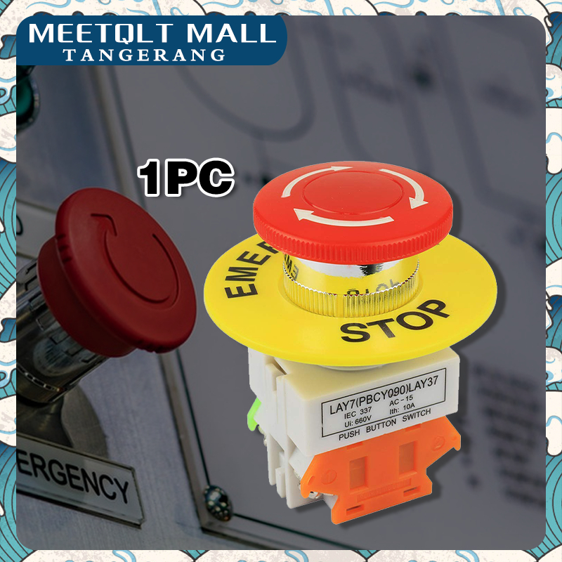 Emergency Push Button-Tombol Darurat-Emergency Push Button Switch