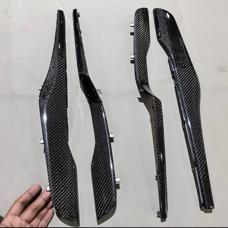 list console box carbon fortuner vrz trd gr interior fortuner carbon