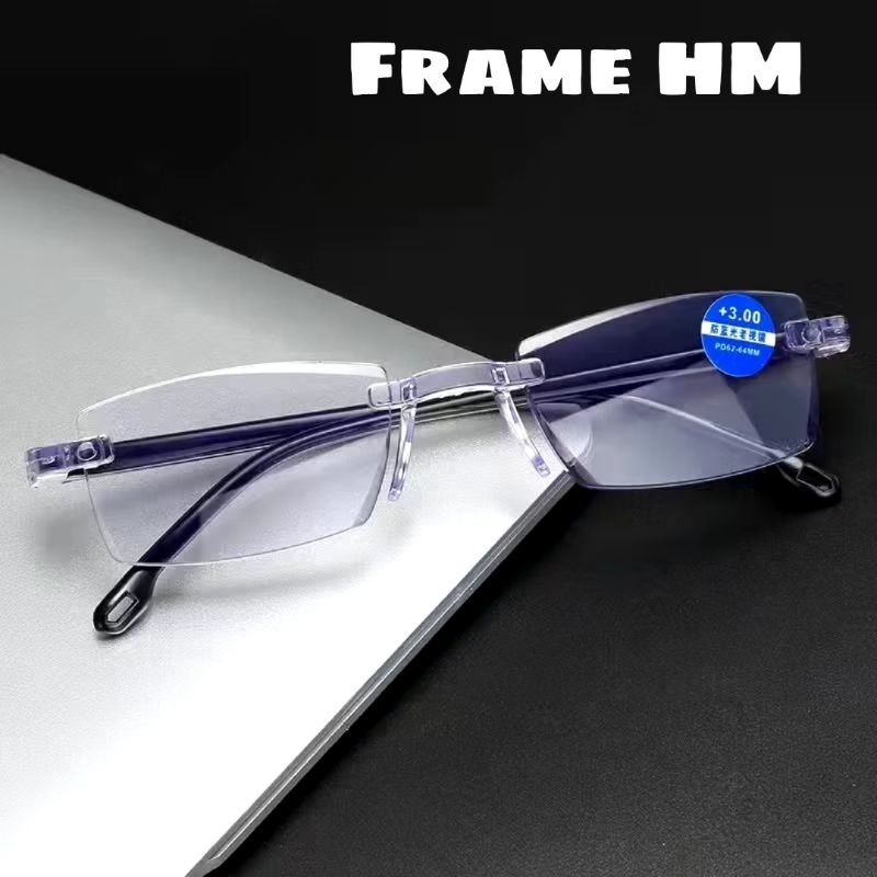 kacamata plus lensa anti radiasi / kacamata plus / kacamata baca / kacamata bacaan lensa blueray