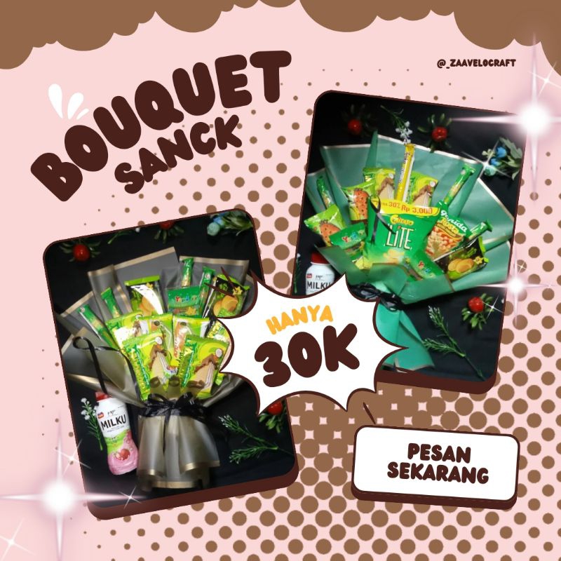 

Bouquet Snack,Hadiah Ultah Gift Terbaru,Suprise,Hadiah Cantik