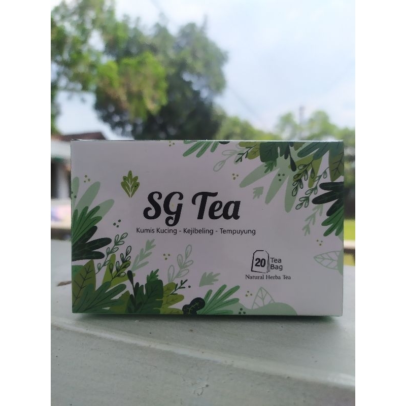 

SG TEA Teh Herbal Sehat Ginjal Paduan Keji Beling, Tempuyung dan Kumis Kucing