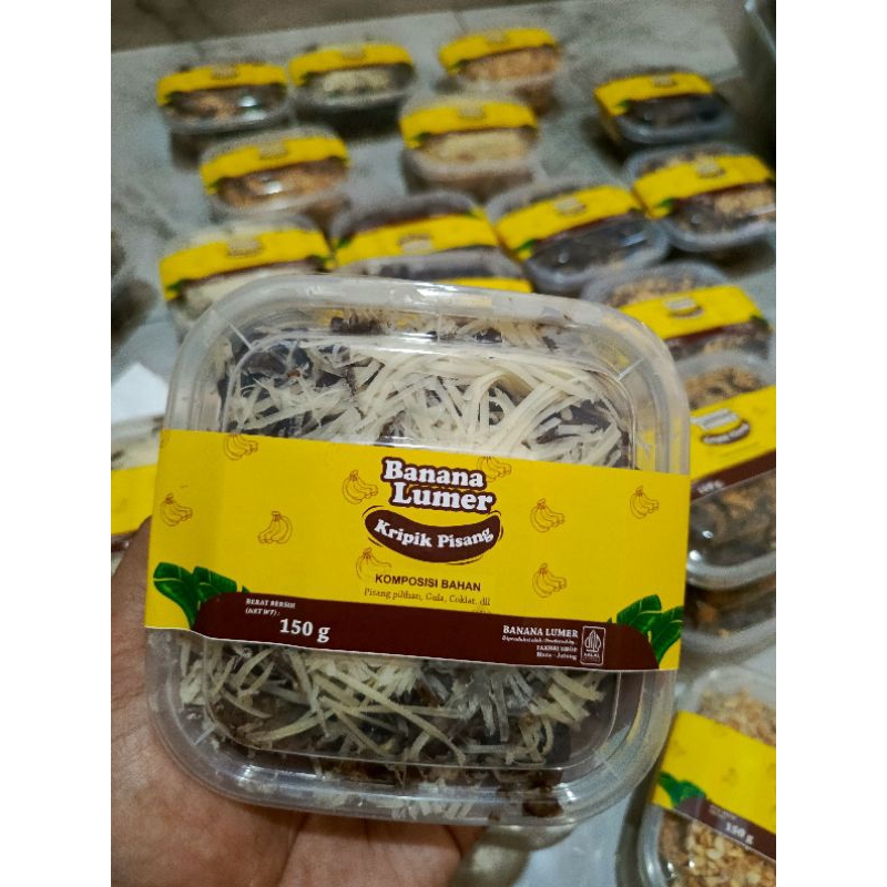 

Kripik Pisang Lumer Coklat (115gr)