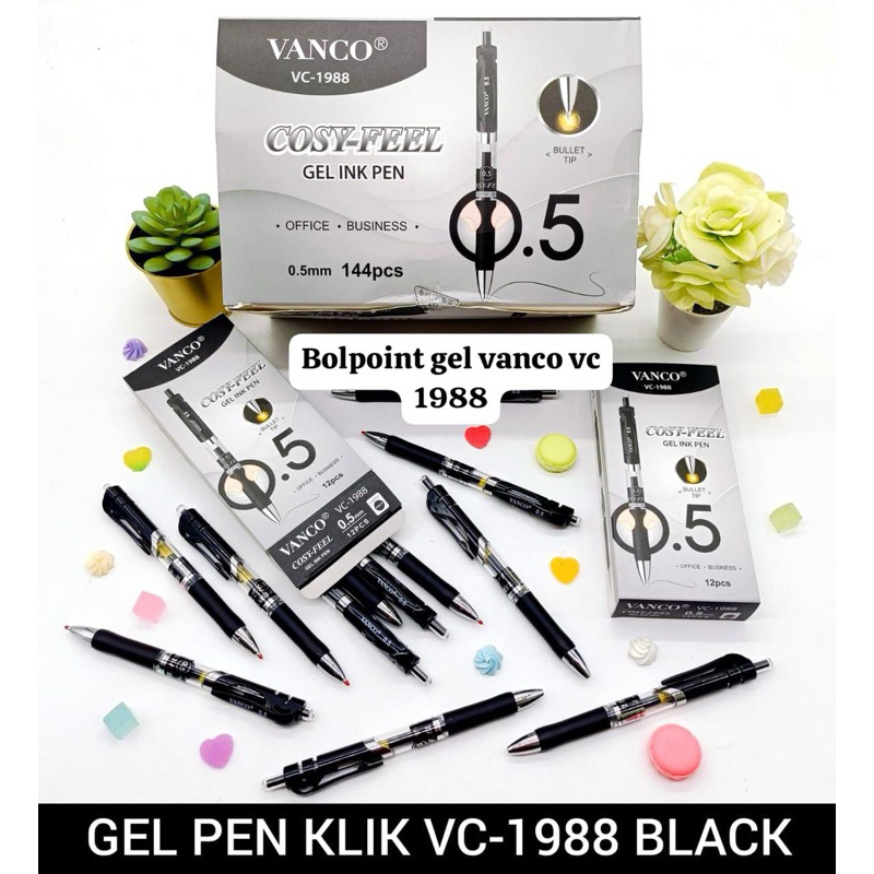 

BOLPEN/POLPEN/PULPEN/PEN/BOLPOINT GEL CETEK VANCO VC-1988 0.5mm