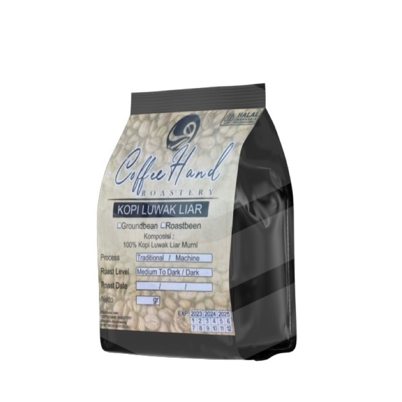 

Kopi Luwak Liar Robusta Kalibaru 100gr Bersertifikat Halal - Coffeehand