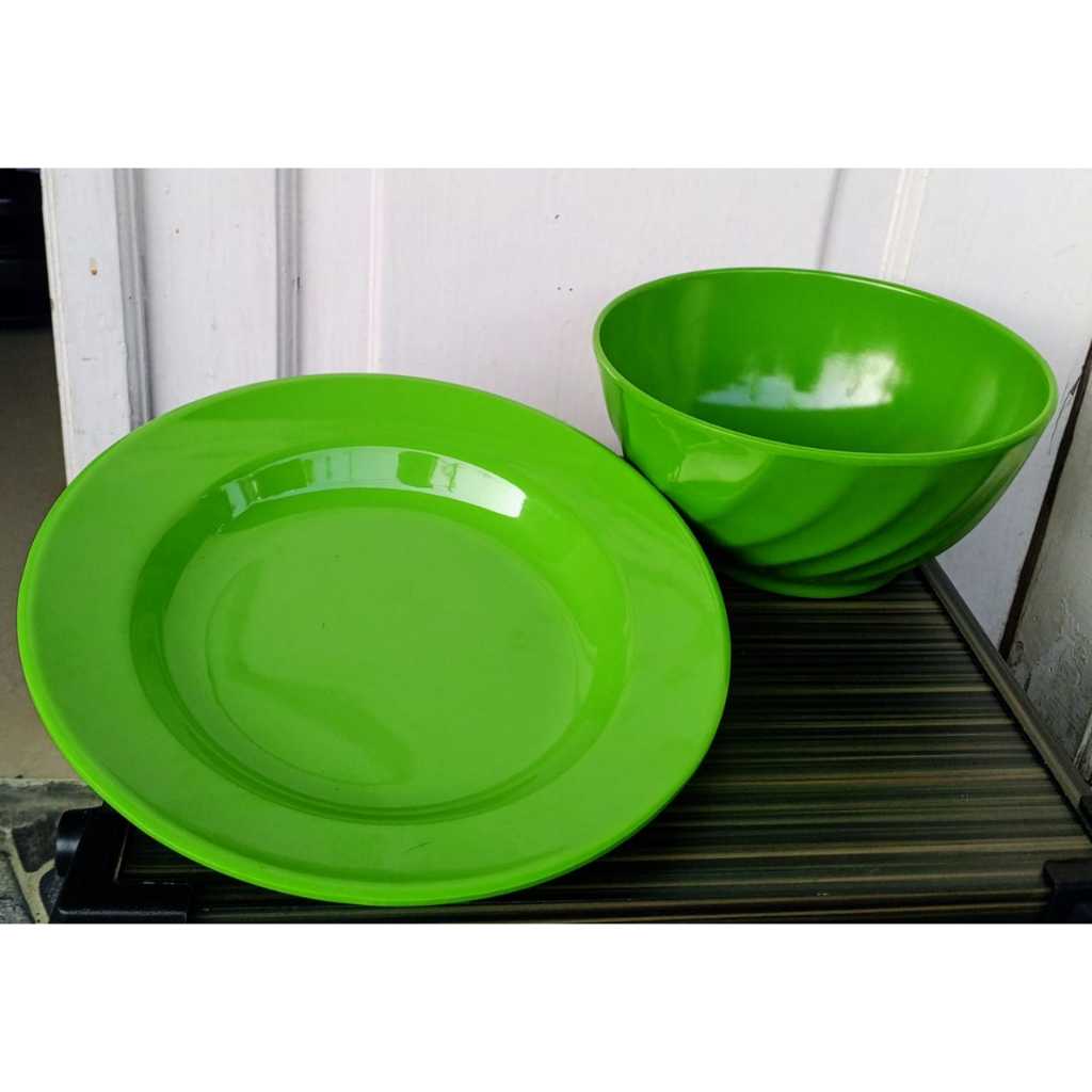 Mangkok/Mangkok dan Piring/Mangkok makan/Piring Makan/set mangkok dan Piring melamin/ mangkok dan pi