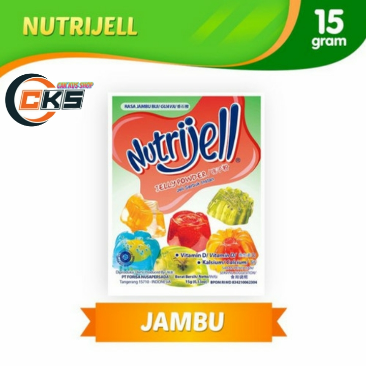 

NUTRIJELL AGAR AGAR RASA JAMBU 15gr