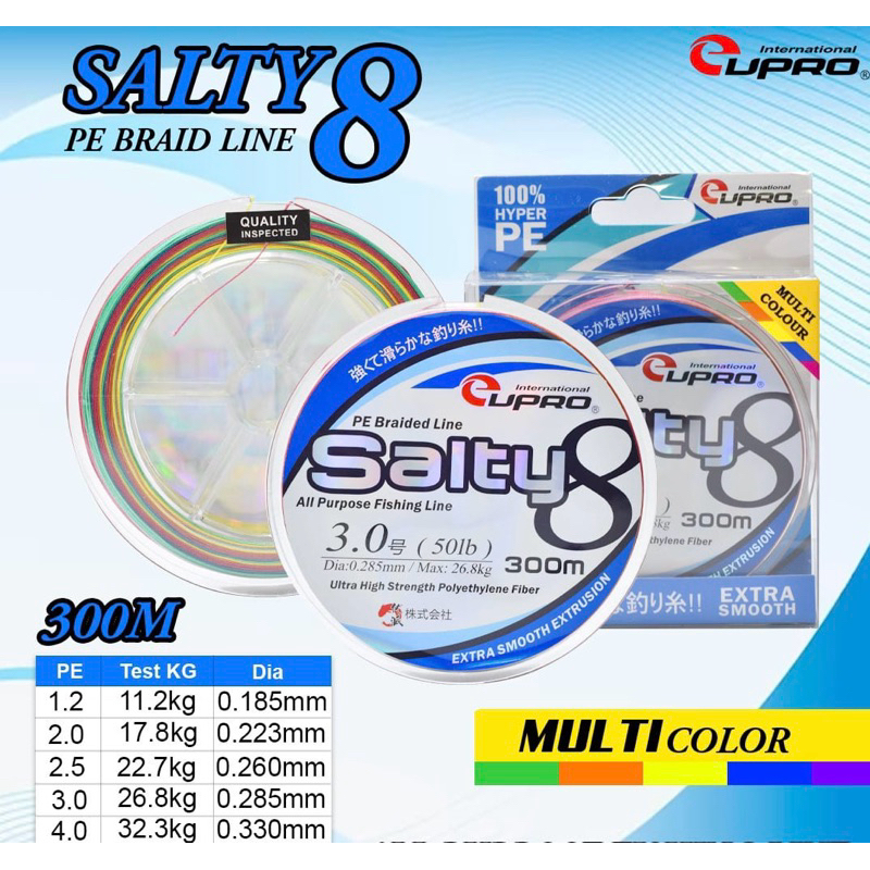 pe braid eupro salty x8