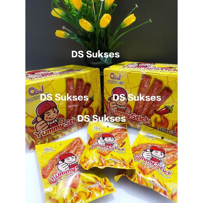 

YUMMMY STICK C&J BOX KUNING 30 PCS