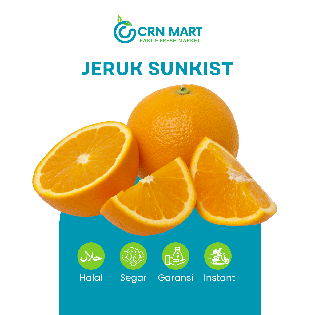

CRN MART - Jeruk Sunkist Segar/Buah-buahan Segar/Jeruk Jus Fresh 1 kg