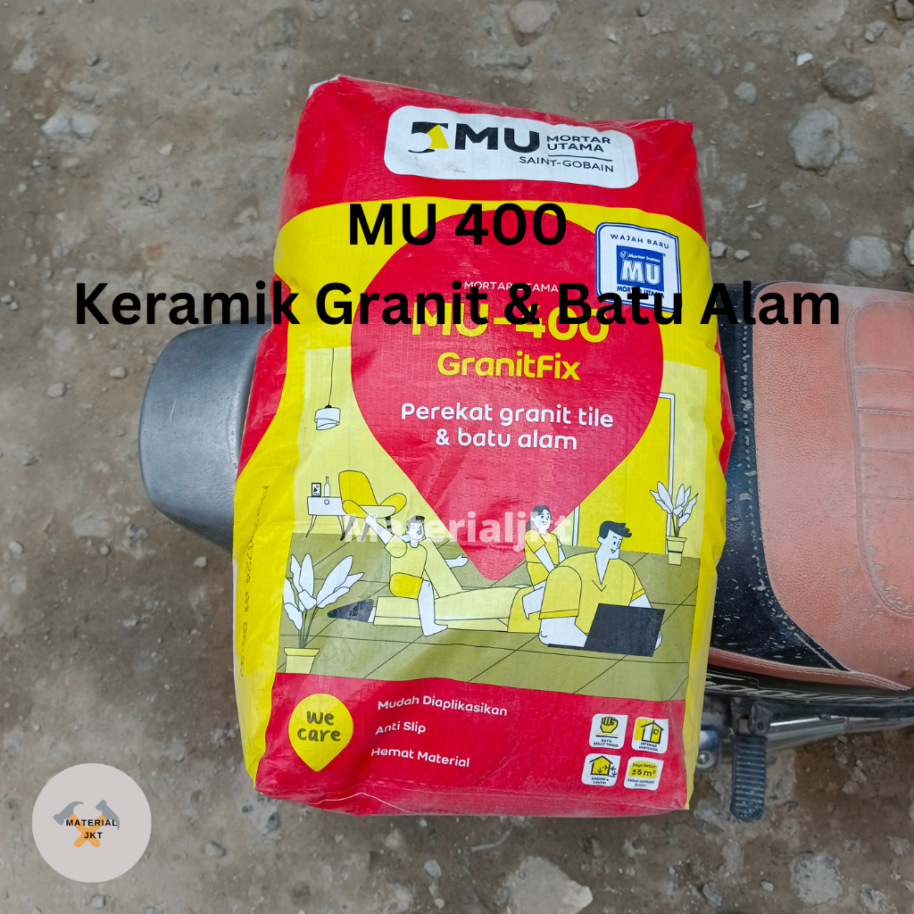 1 KG MU 400 Semen Pasang Keramik Granit Batu Alam Ecer Eceran Murah / KERAMIK GRANIT MURAH / BATU AL