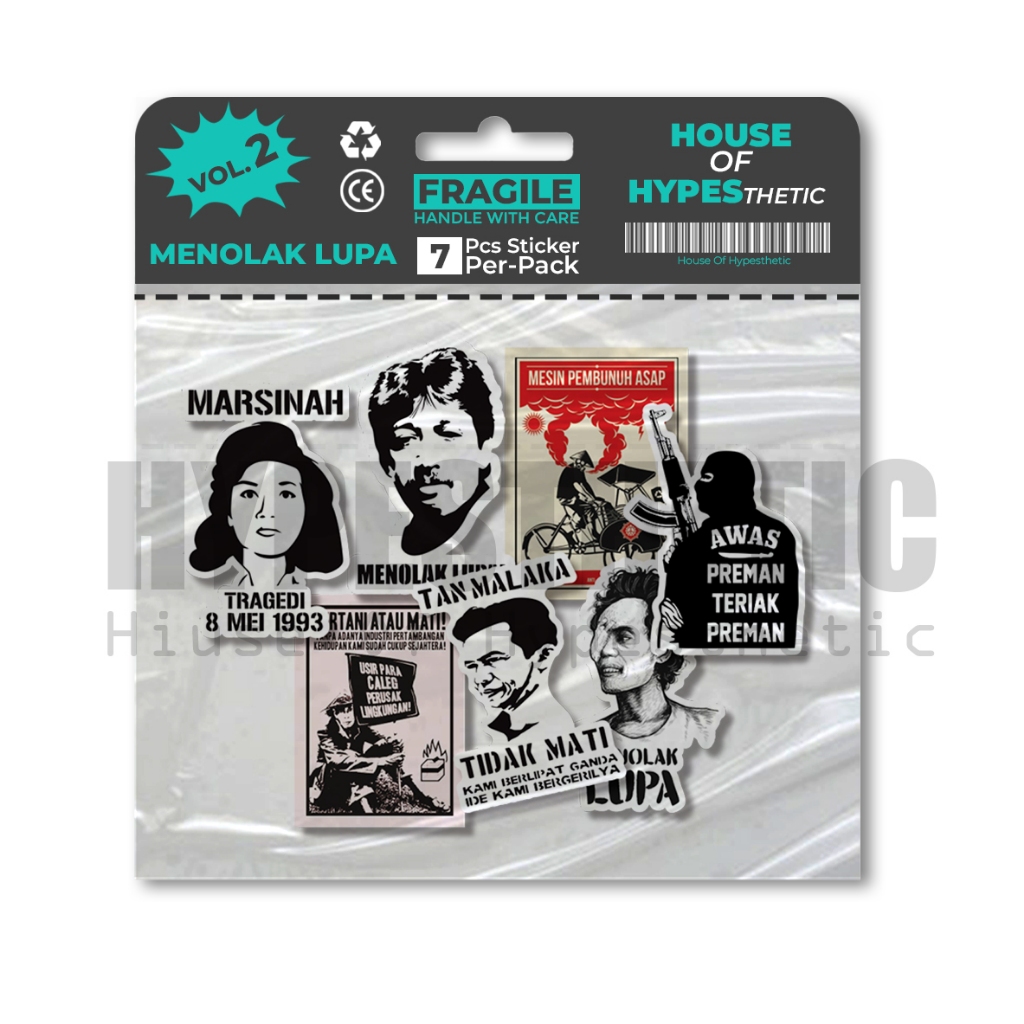 

Sticker Hypebeast and Aesthetic Hypesthetic untuk Case Hp, Laptop, dsb || MENOLAK LUPA VOL.2