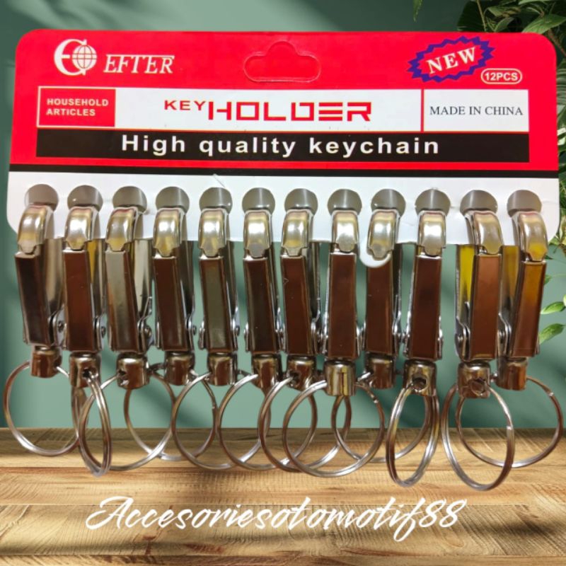 Gantungan Kunci Ring Stainless