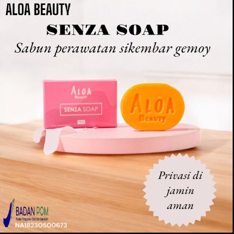 PEMBESAR PAYUDARA ALAMI HASIL PERMANEN|| SENZA SOAP by ALOA BEAUTY