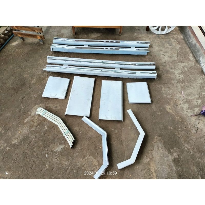 Spakbor Cingkrang Dan Bemper (pengaman) Samping Isuzu Traga Model Herex
