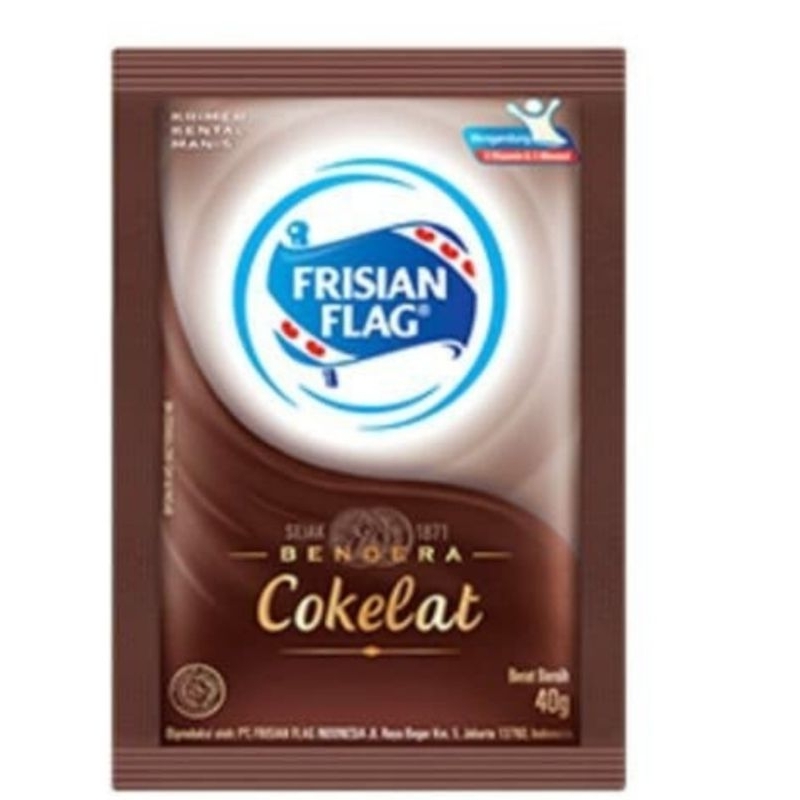 

Frisian flag rasa coklat renceng