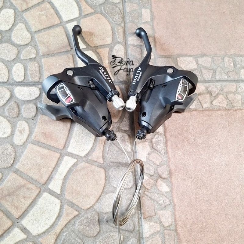 HANDLE DRAYER  - SHIFTER SHIMANO 8 SPEED M410 ALIVIO 3 x 8sp