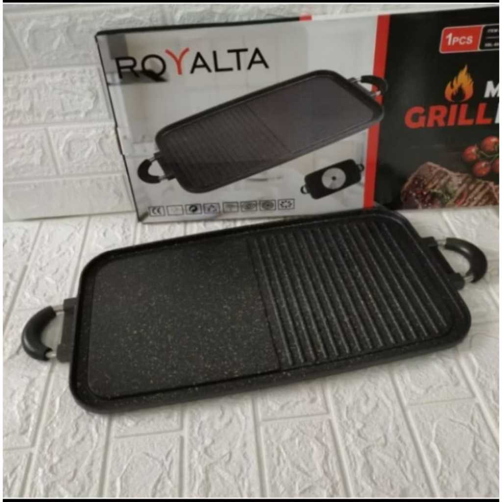 multi grill pan panggangan bbq serbaguna / panggangan ayam sate sosis roti