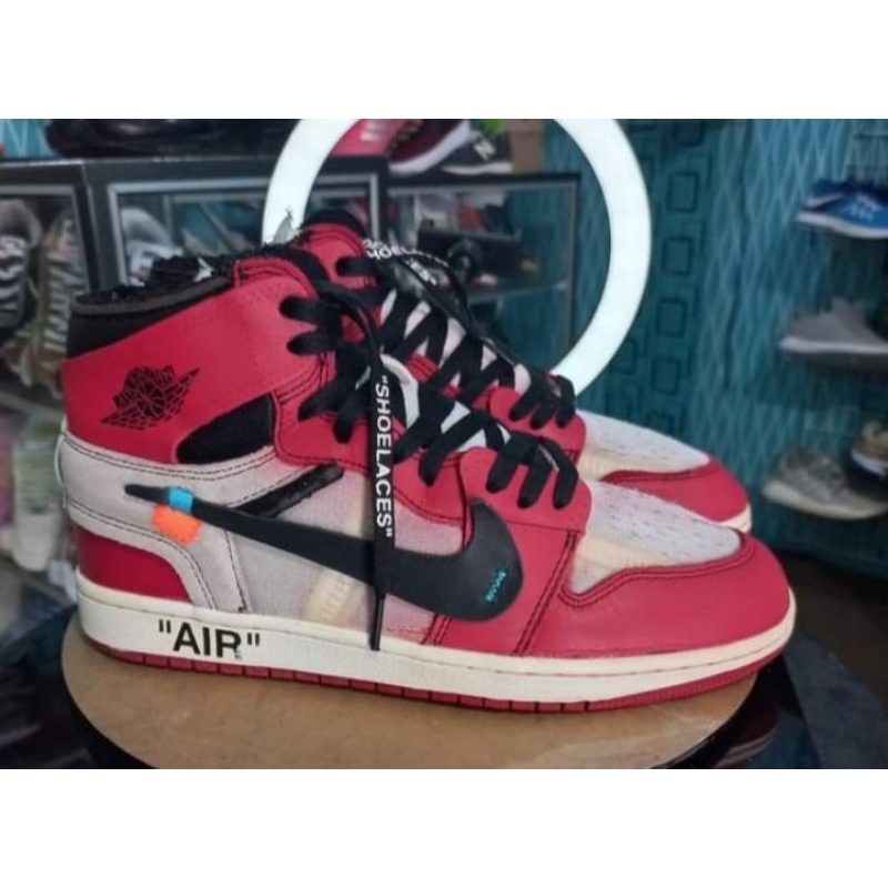 sepatu aj1 high x off white