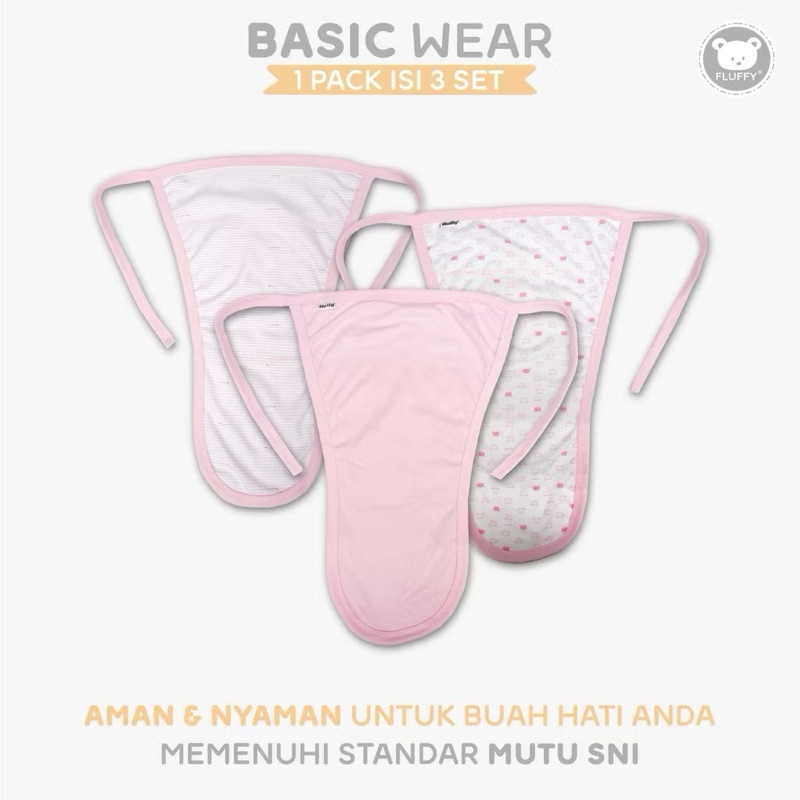 Popok Kain Bayi Fluffy