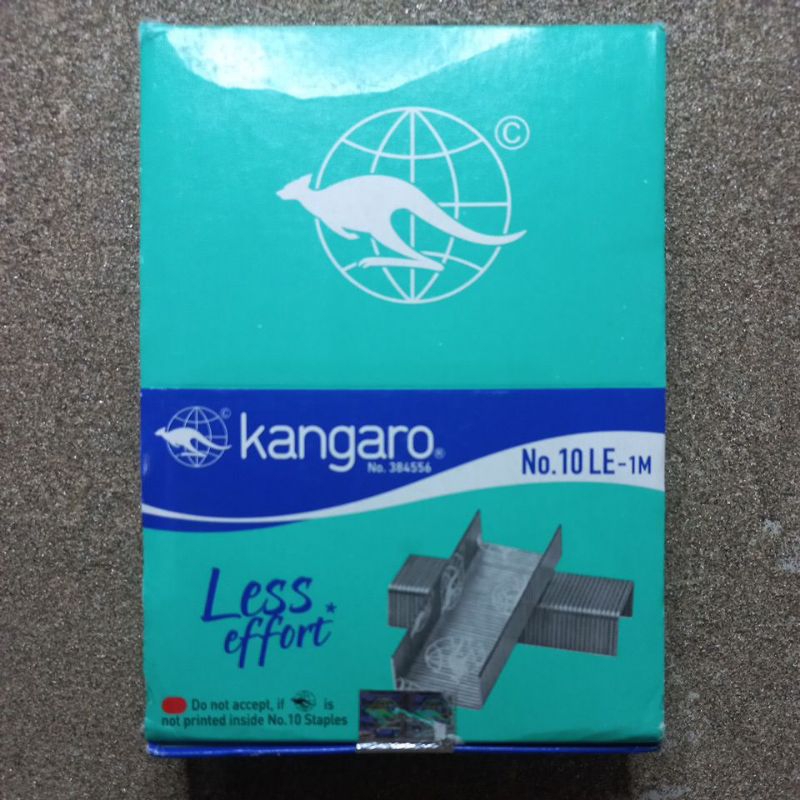 

isi staples / isi necis no 10 kangaro perpack (20 box)