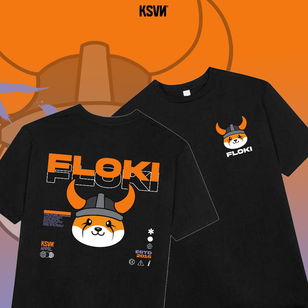 KSVN T-Shirt Floki Crypto