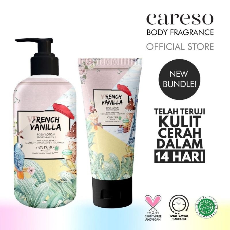 Careso Series Lotion (Body Lotion + Tube Lotion)