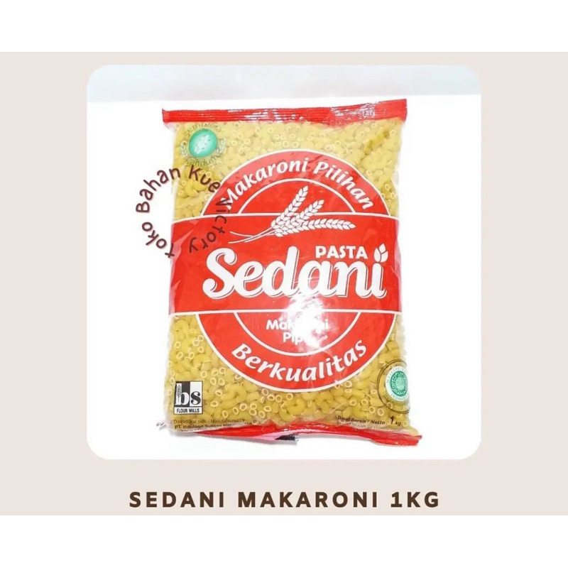

Makaroni Pipa Sedani 1 Kg / Repack 500 Gram Makaroni Rebus Sedani