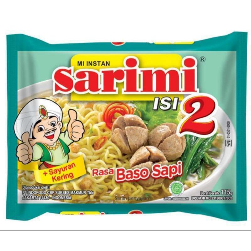 

SARIMI Isi 2 Kuah Rasa Baso Sapi 1 Bungkus