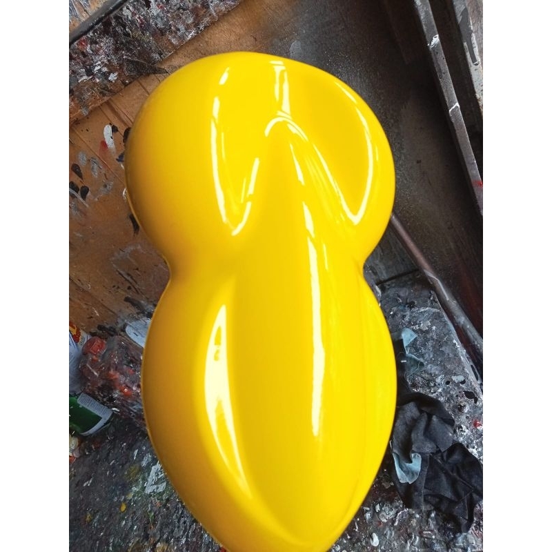 Cat Lemon Yellow PU/Cat Kuning Lemon Yellow Polyuretane