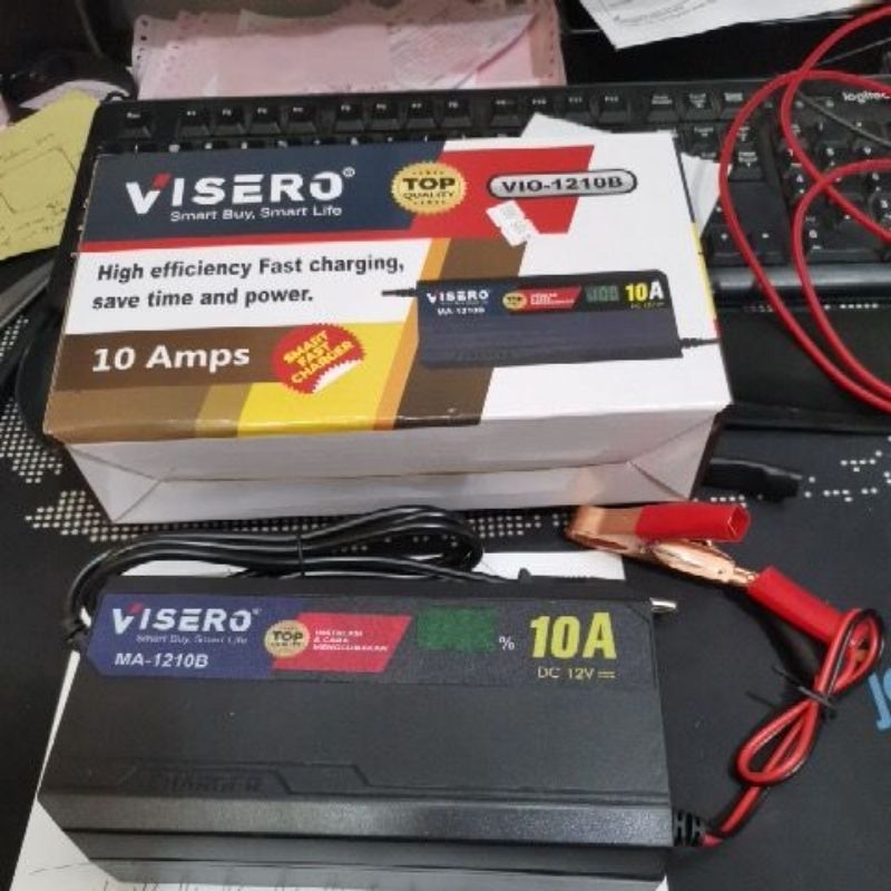 Charge aki battery charger cas aki visero VIO-1210B