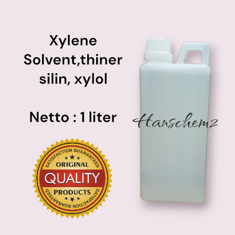 xylene Solvent/thiner silin/xylol @1liter