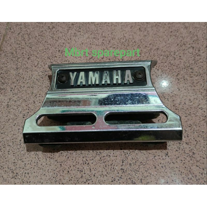 Emblem Logo Kumis Klakson Yamaha RX-KING Rx king Cobra Plus Breket Second Original