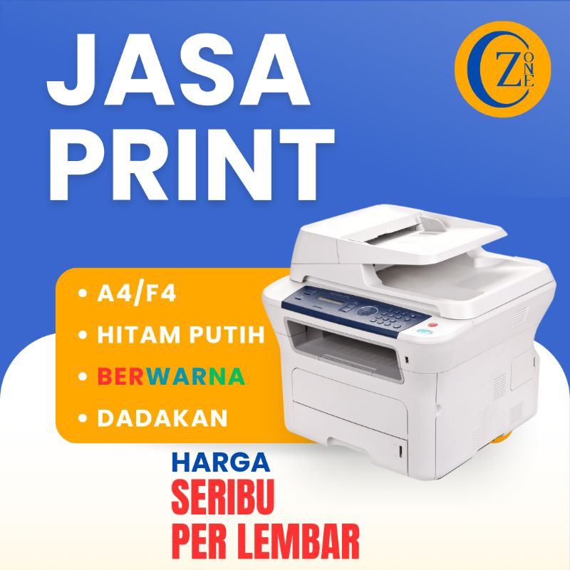 

JASA PRINT A4 F4 A3