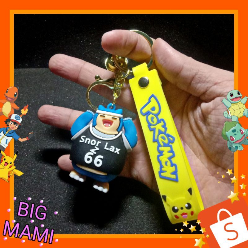 Key Chain Gantungan Kunci Pokemon Snorlax