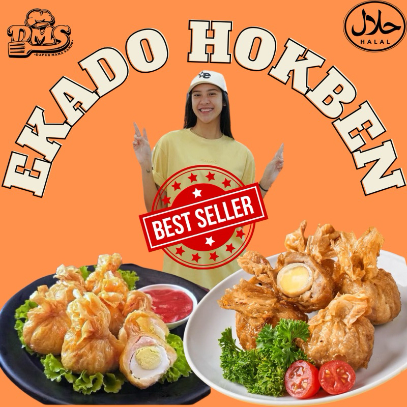 [ TERMURAH ] EKADO FROZEN TELUR HOKBEN FROZEN EKADO TELUR EKADO FROZEN FOOD HOMADE EKADO HALAL EGGKA