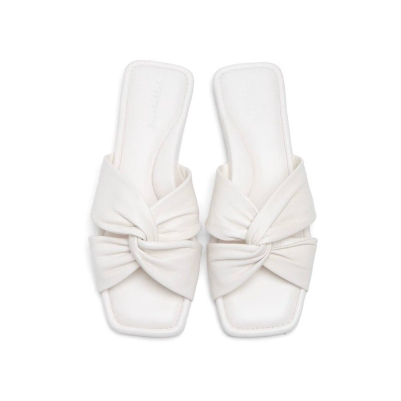 Amazara x Mmehuillet Twister Sandal White Size 38 (preloved)