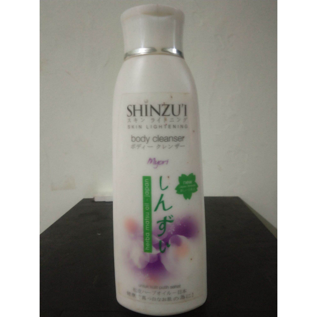 Shinzui body cleanser 250 ml sabun cair botol Shinzui